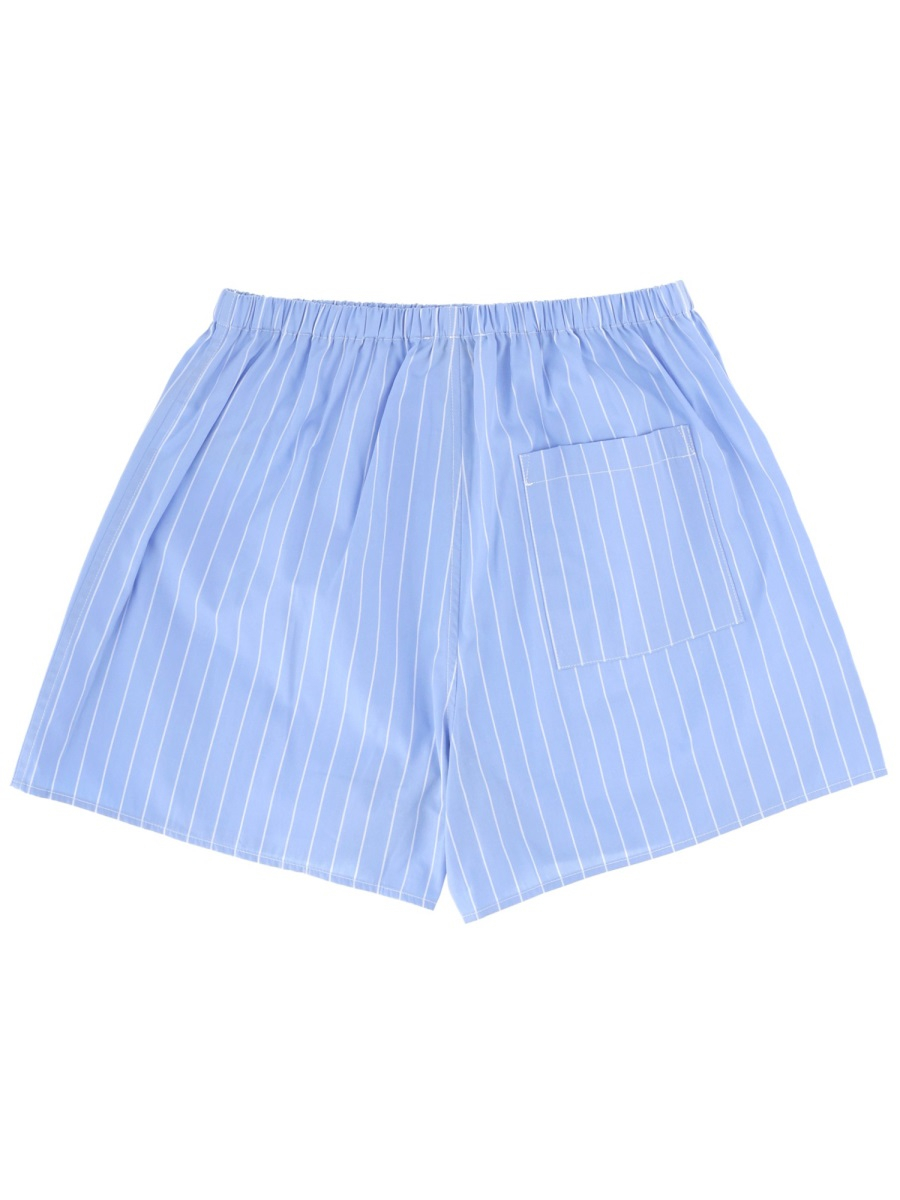 [SPORTY&RICH] Shorts FW25 SH03566302ST02_BLUESTRIPE
