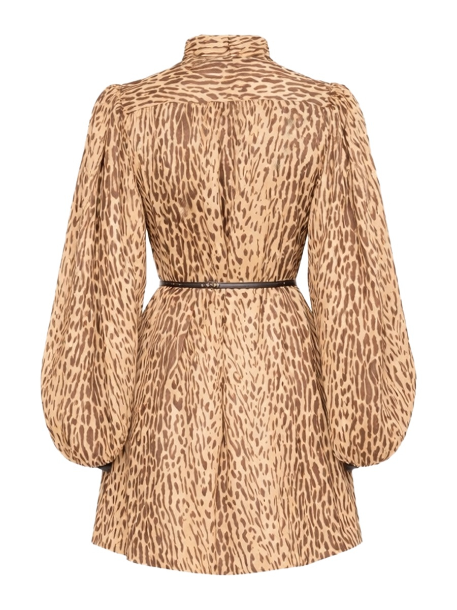 [Zimmermann] Long sleeve dress FW25 4593DSS255_TNLP