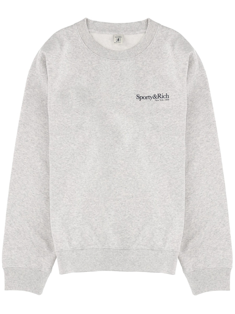 [SPORTY&RICH] Sweatshirt FW25 ST07162175GY03_HEATHERGRAY