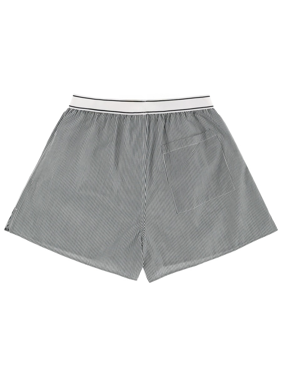 [SPORTY&RICH] Shorts FW25 SH01561300ST71_FORESTSTRIPED