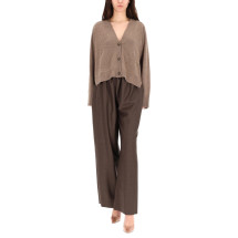 [LouLou De Saison] Trousers FW25 COVELDS_BROWNMELANGE