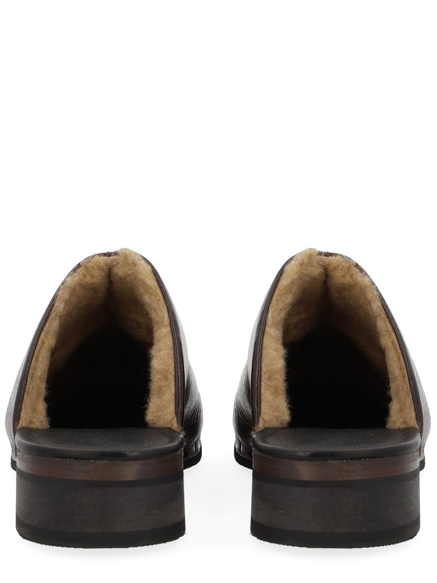 [Our Legacy] Mules FW25 A4257NDA_DEEPAMERICANOLEATHER