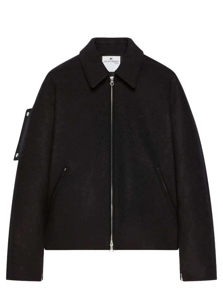 [Courreges] Bomber jacket FW25 325CBL308W_O01189999