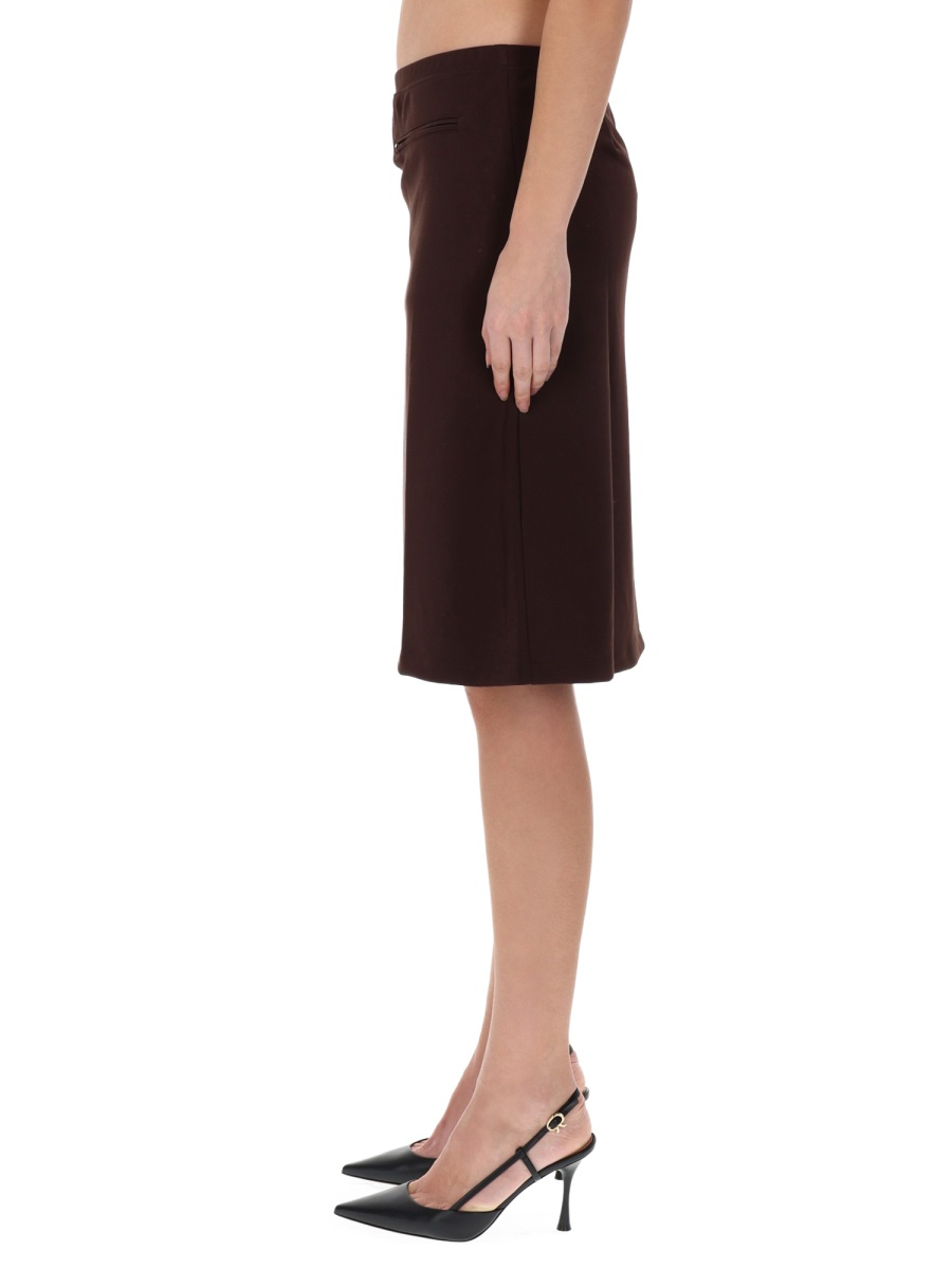 [Courreges] Midi skirt FW25 325JJU296J_S02501983