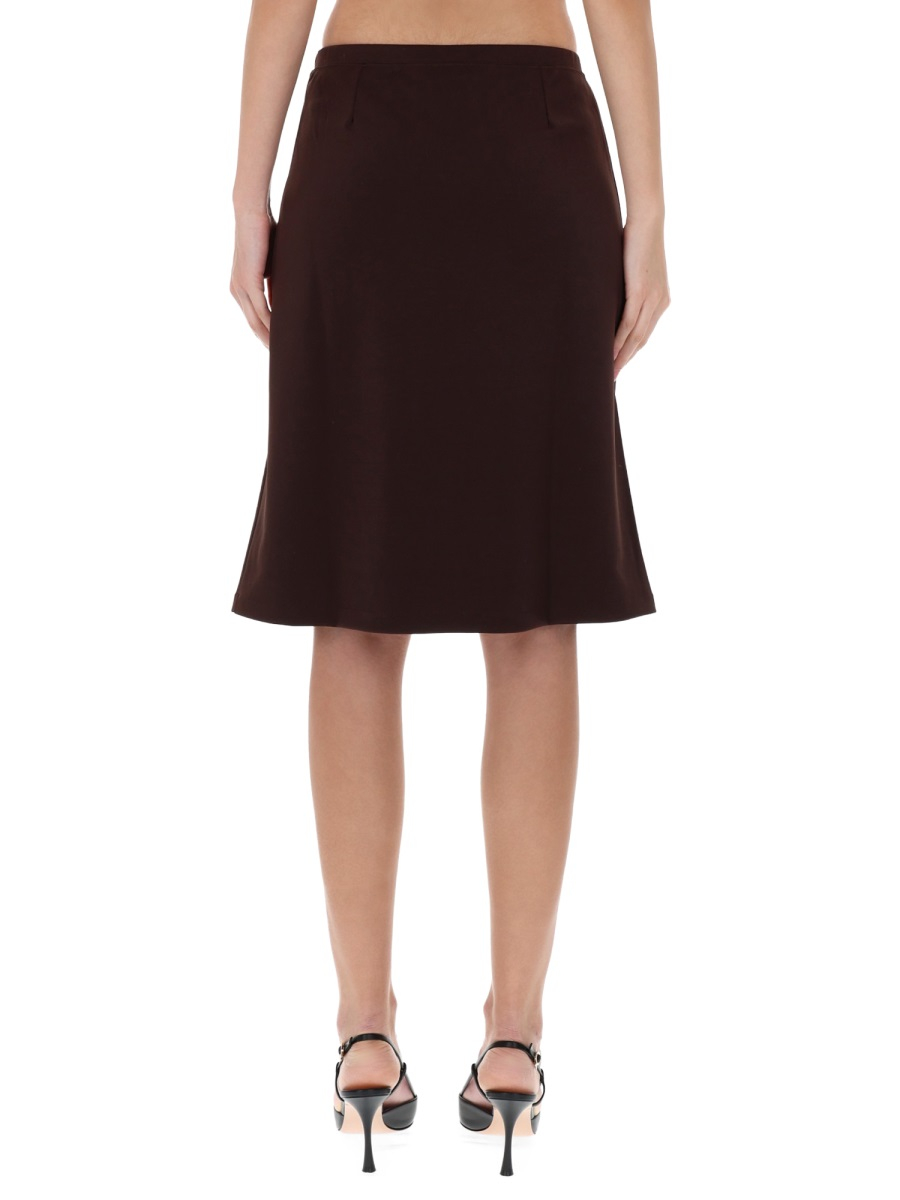 [Courreges] Midi skirt FW25 325JJU296J_S02501983