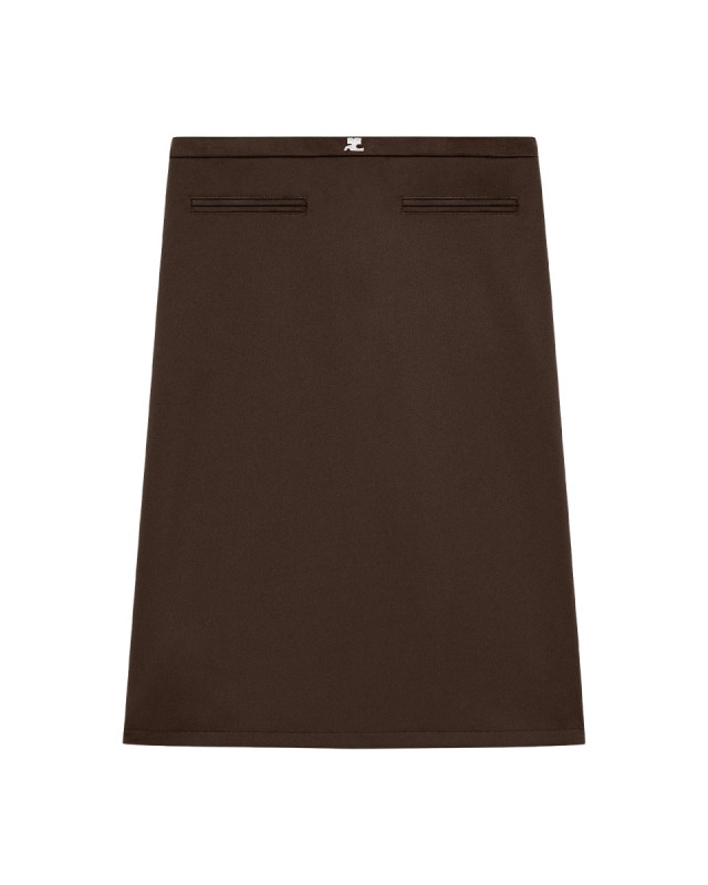 [Courreges] Midi skirt FW25 325JJU296J_S02501983