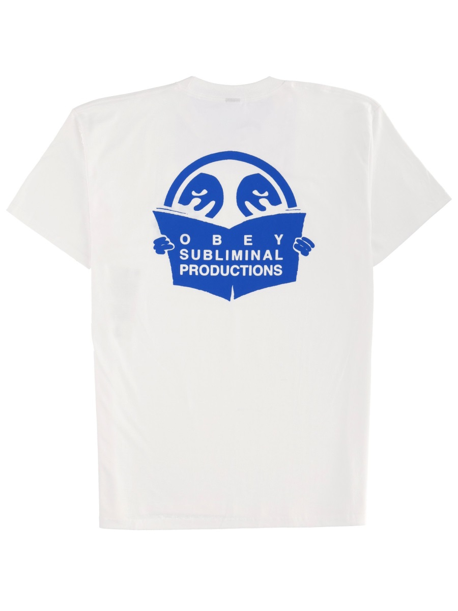 [OBEY] T-shirts Short Sleeve FW25 165264219_WHITE
