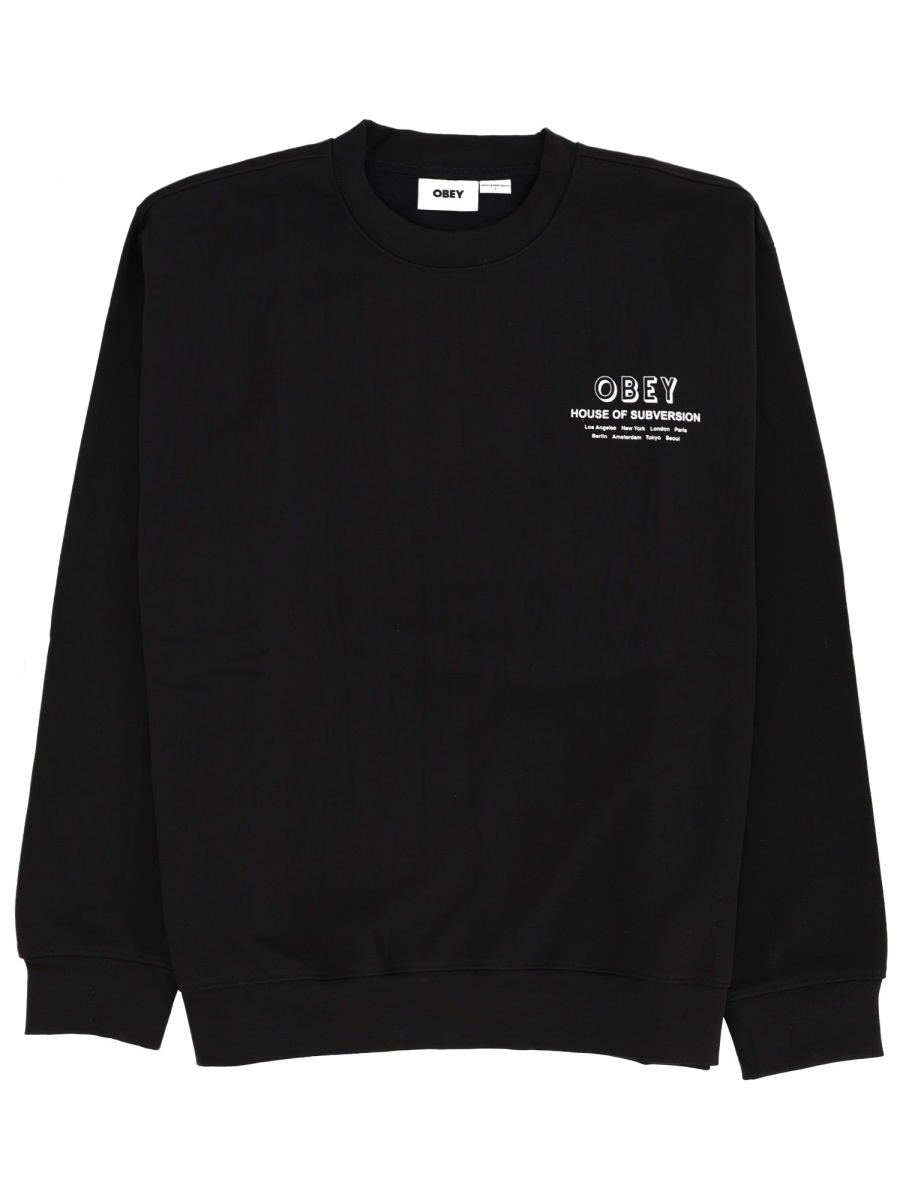 [OBEY] Sweatshirt FW25 112864195_BLACK