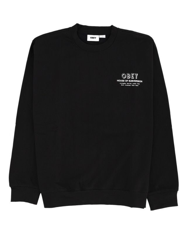 [OBEY] Sweatshirt FW25 112864195_BLACK
