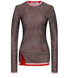 [MSGM] T-shirts Long Sleeve FW25 3942MDM08_25782099A