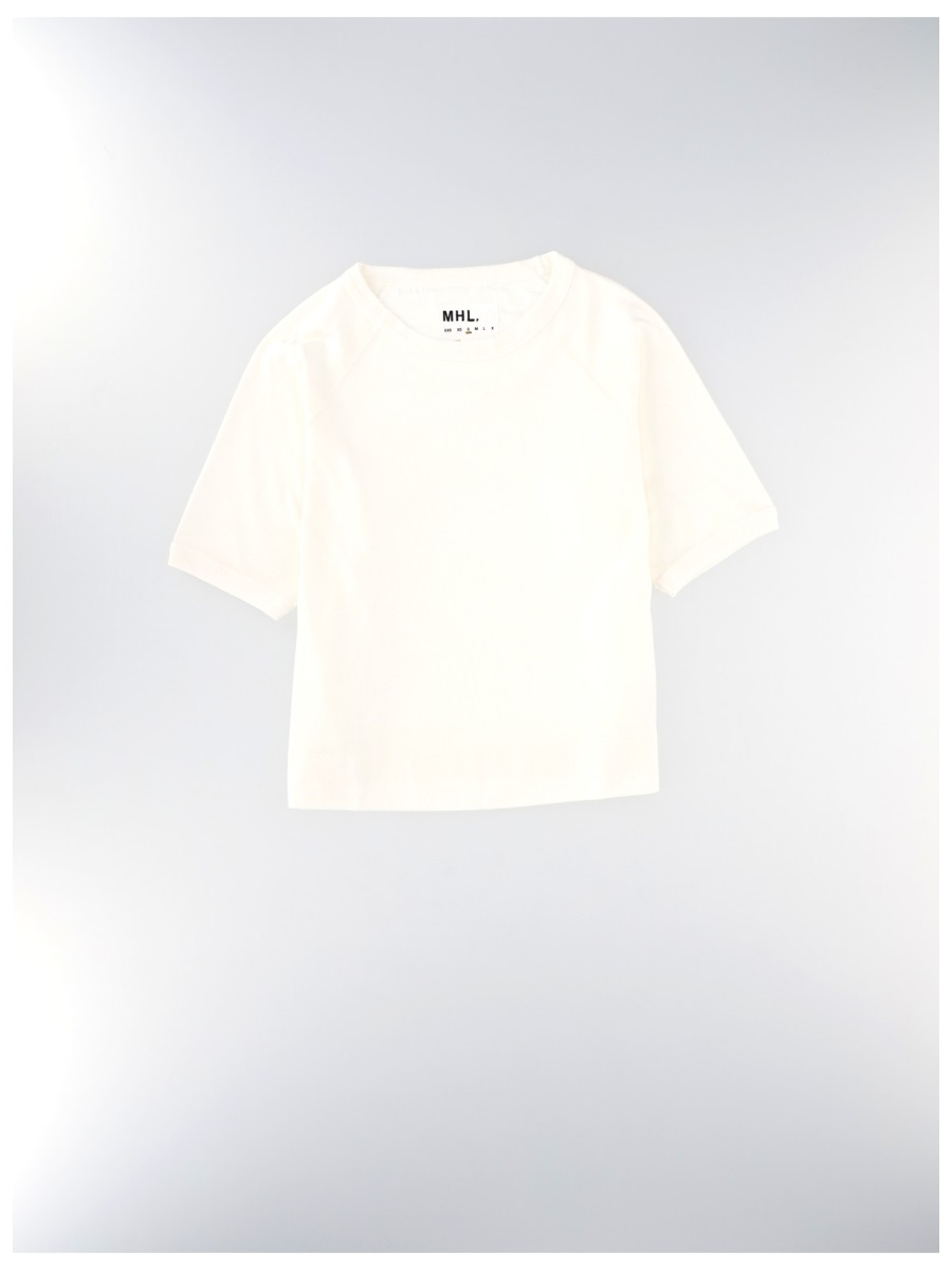 [MARGARET HOWELL] T-shirts Short Sleeve FW25 WHSP0536A25_MMDWHI