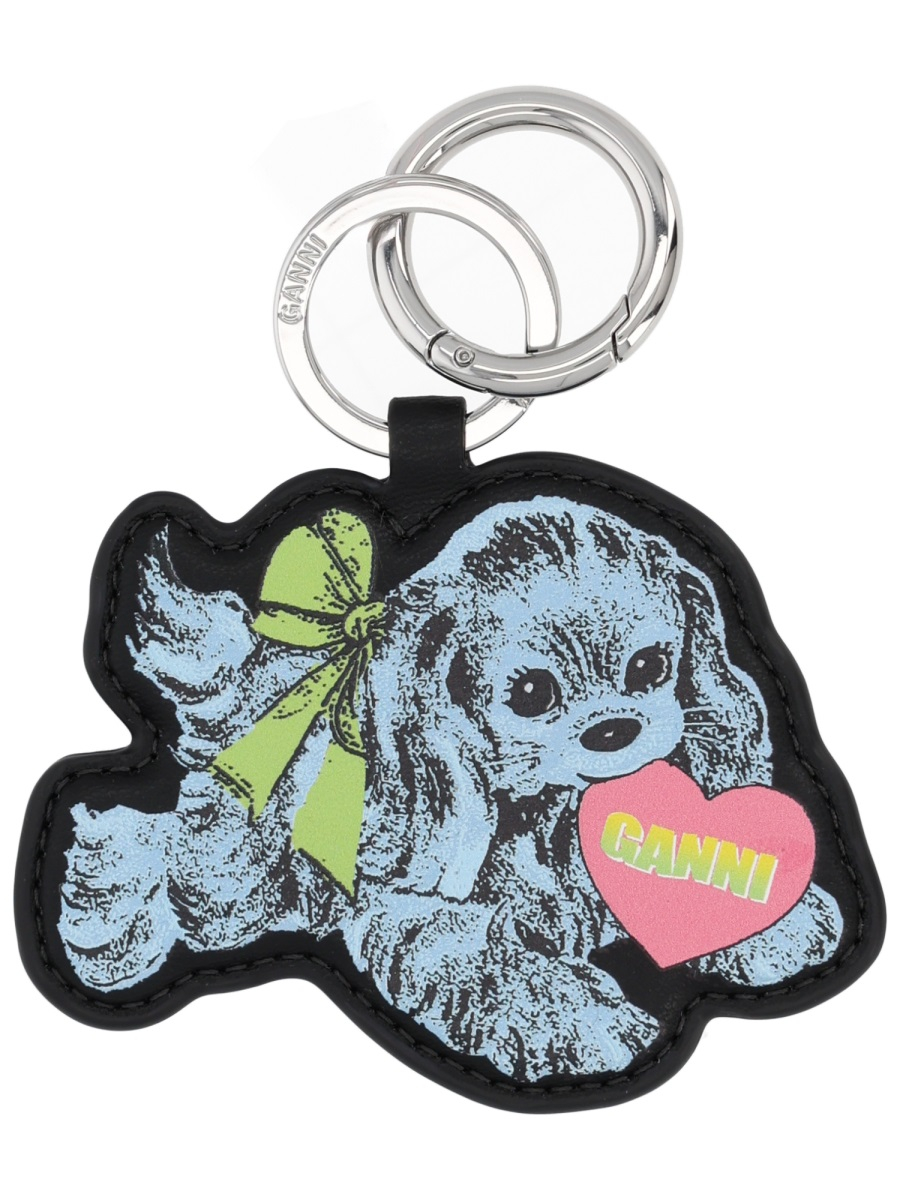[GANNI] Keyring FW25 A7059_646