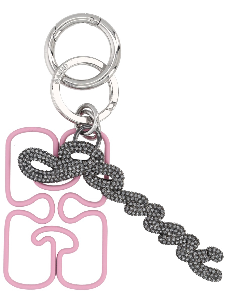 [GANNI] Keyring FW25 A7062_872