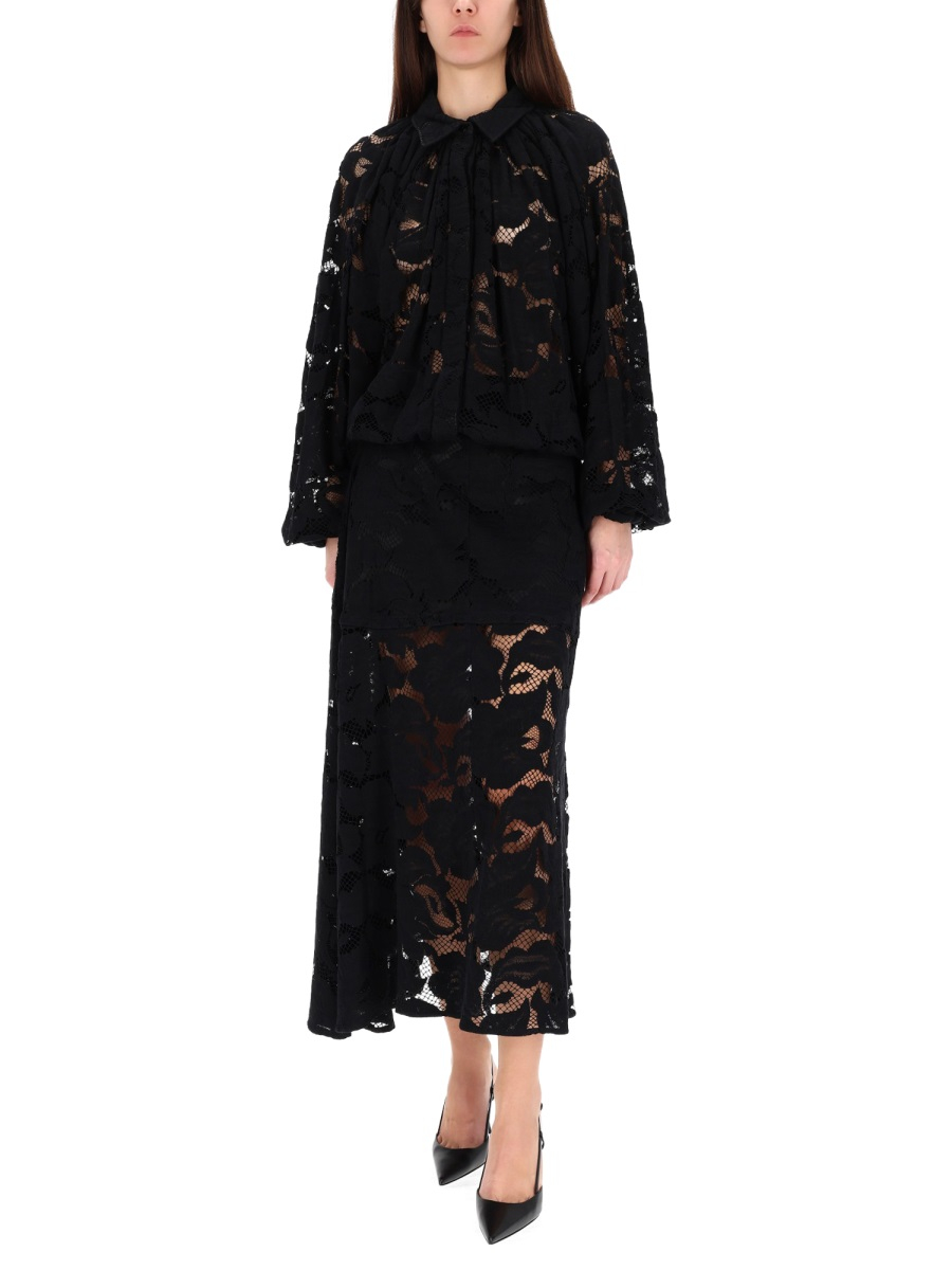 [PATOU] Midi skirt FW25 SK103_0228999B