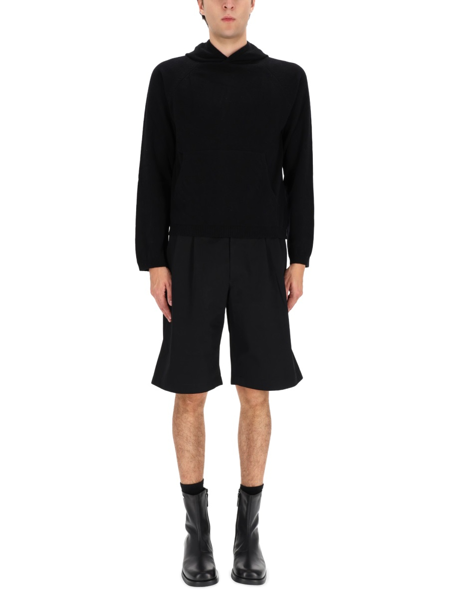 [Our Legacy] Hoodie FW25 M4253KBC_BLACKCHERUBWOOL