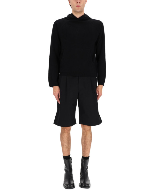 [Our Legacy] Hoodie FW25 M4253KBC_BLACKCHERUBWOOL