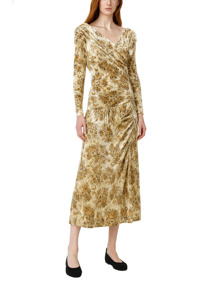 [GANNI] Long sleeve dress FW25 T4373_054