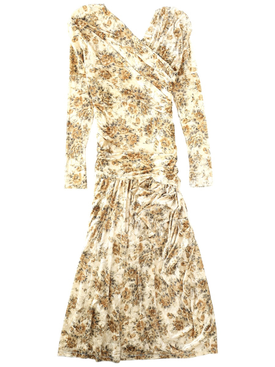 [GANNI] Long sleeve dress FW25 T4373_054