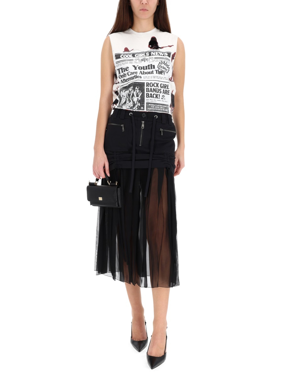 [Dolce & Gabbana] Midi skirt FW25 F4DAOT_GDDHVN0000