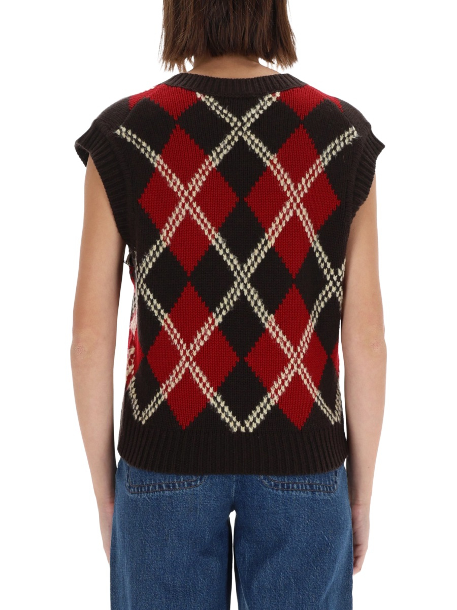 [GUEST IN RESIDENCE] Knitwear FW25 W34427AH_BURNTCOCOACOMBO