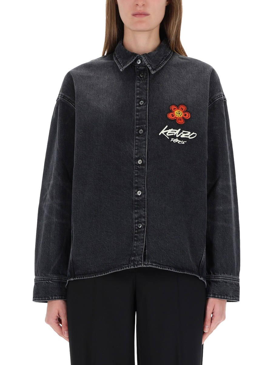 [Kenzo] Shirts Long Sleeve FW25 FF62DC2506C8_BS