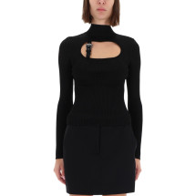 [VERSACE JEANS COUTURE] T-shirts Long Sleeve FW25 79HAFM16_CMH23899