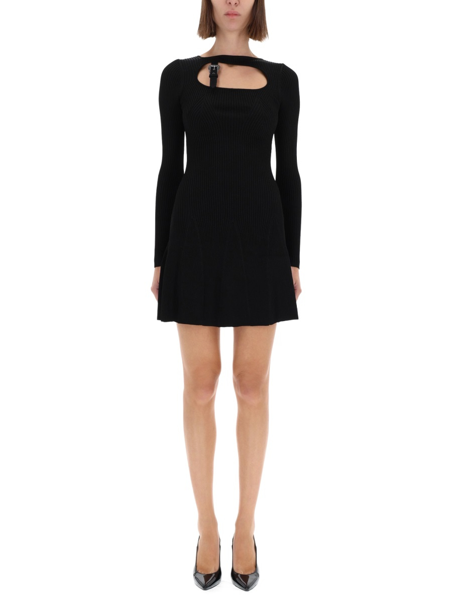 [VERSACE JEANS COUTURE] Long sleeve dress FW25 79HAOM01_CMH23899