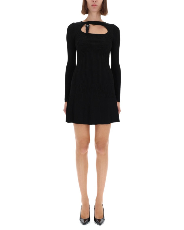 [VERSACE JEANS COUTURE] Long sleeve dress FW25 79HAOM01_CMH23899