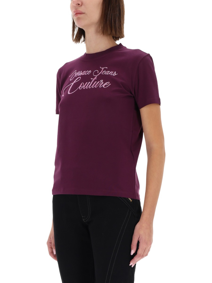 [VERSACE JEANS COUTURE] T-shirts Short Sleeve FW25 79HAHT05_CJ03T317