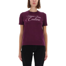 [VERSACE JEANS COUTURE] T-shirts Short Sleeve FW25 79HAHT05_CJ03T317
