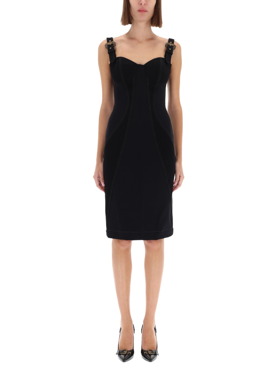 [VERSACE JEANS COUTURE] Sleeveless dress FW25 79HAO94M_DT037909