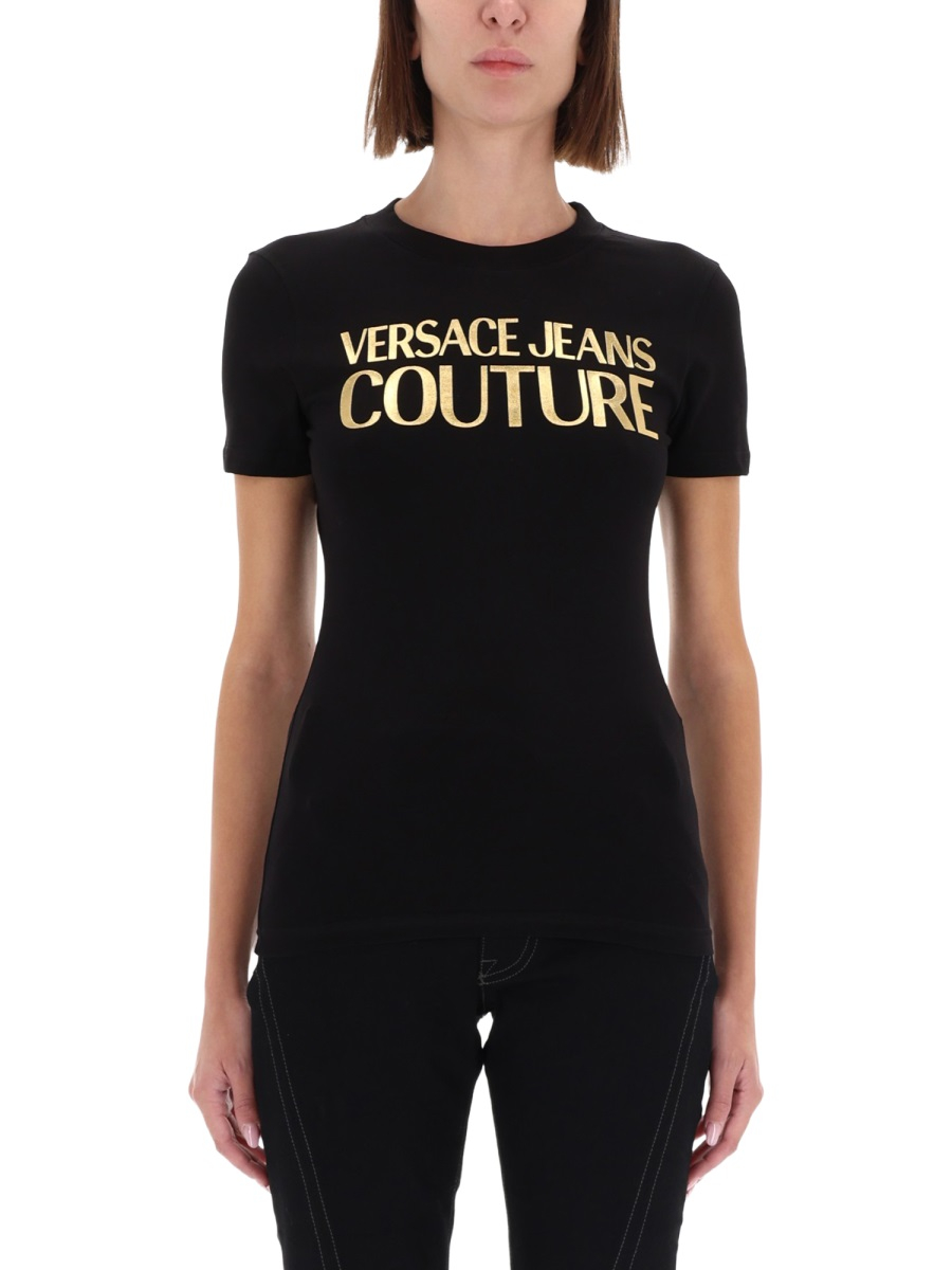 [VERSACE JEANS COUTURE] T-shirts Short Sleeve FW25 79HAHT02_CJ03TG89