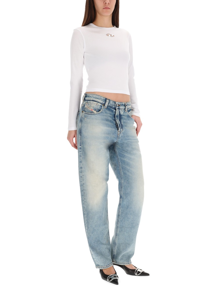 [Diesel] T-shirts Long Sleeve FW25 A19438_0CLBR100
