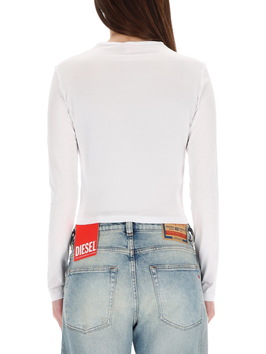 [Diesel] T-shirts Long Sleeve FW25 A19438_0CLBR100