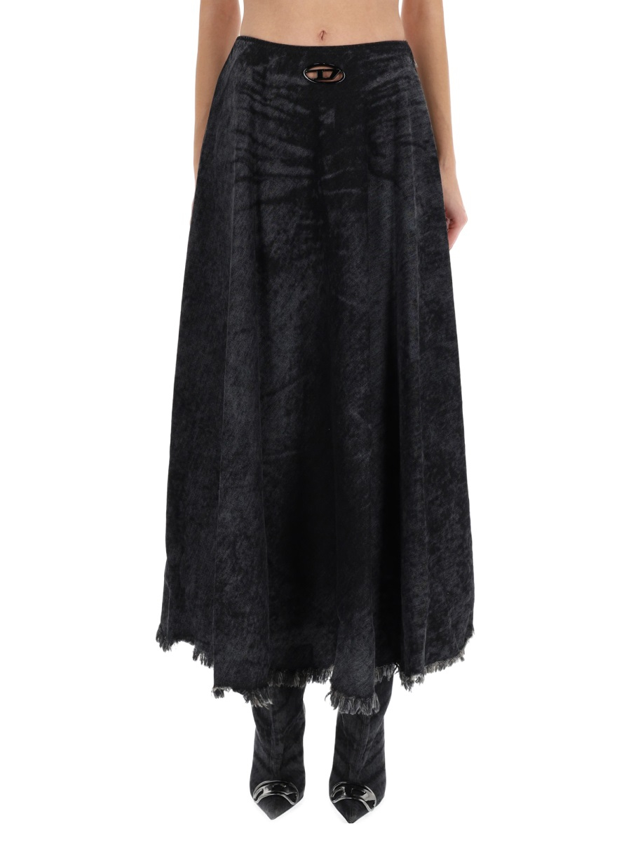 [Diesel] Long skirt FW25 A21505_007DB02