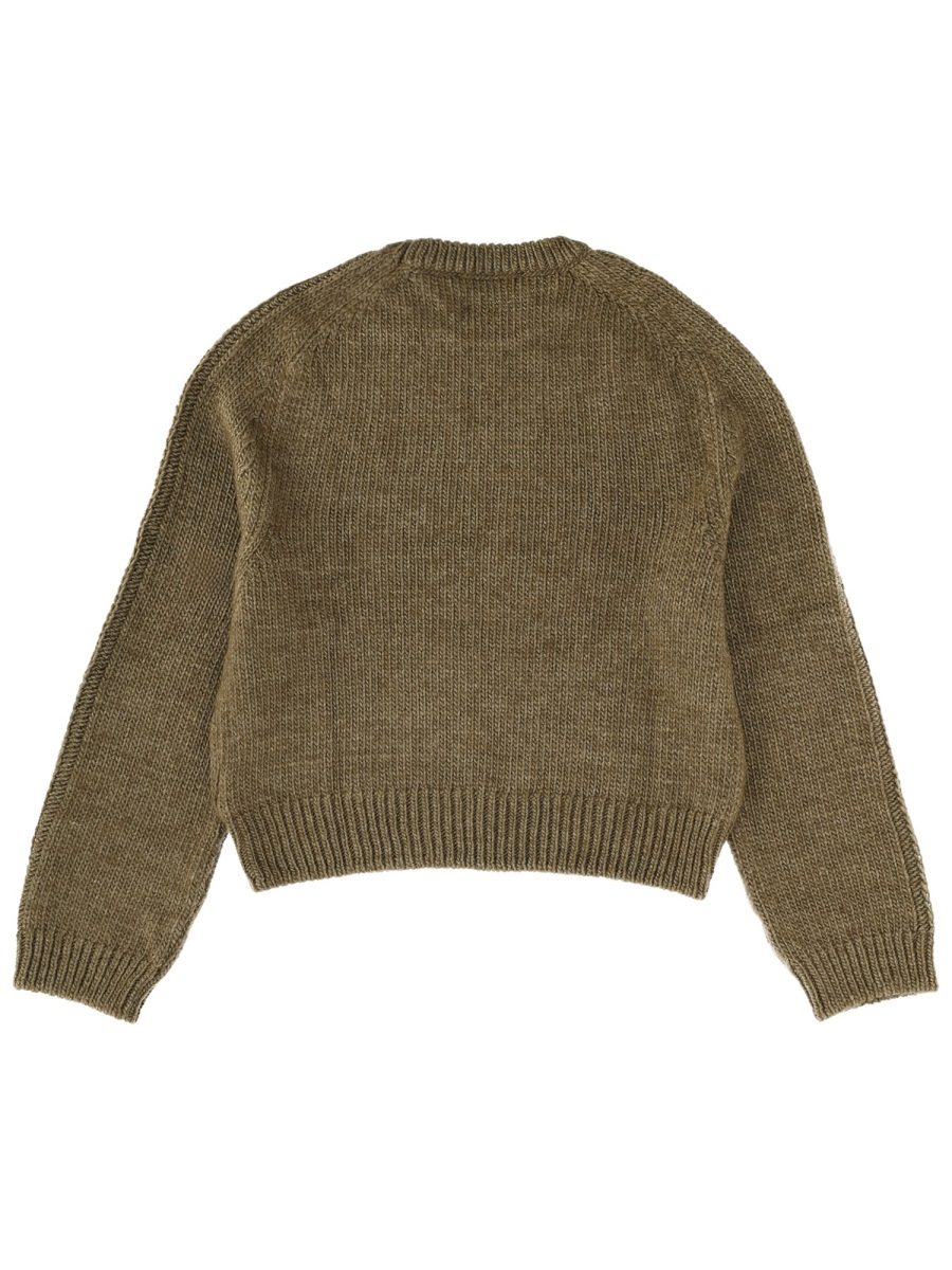 [Our Legacy] Knitwear FW25 M4253TF_FLUSHGREENRUSTICWOOLSILK