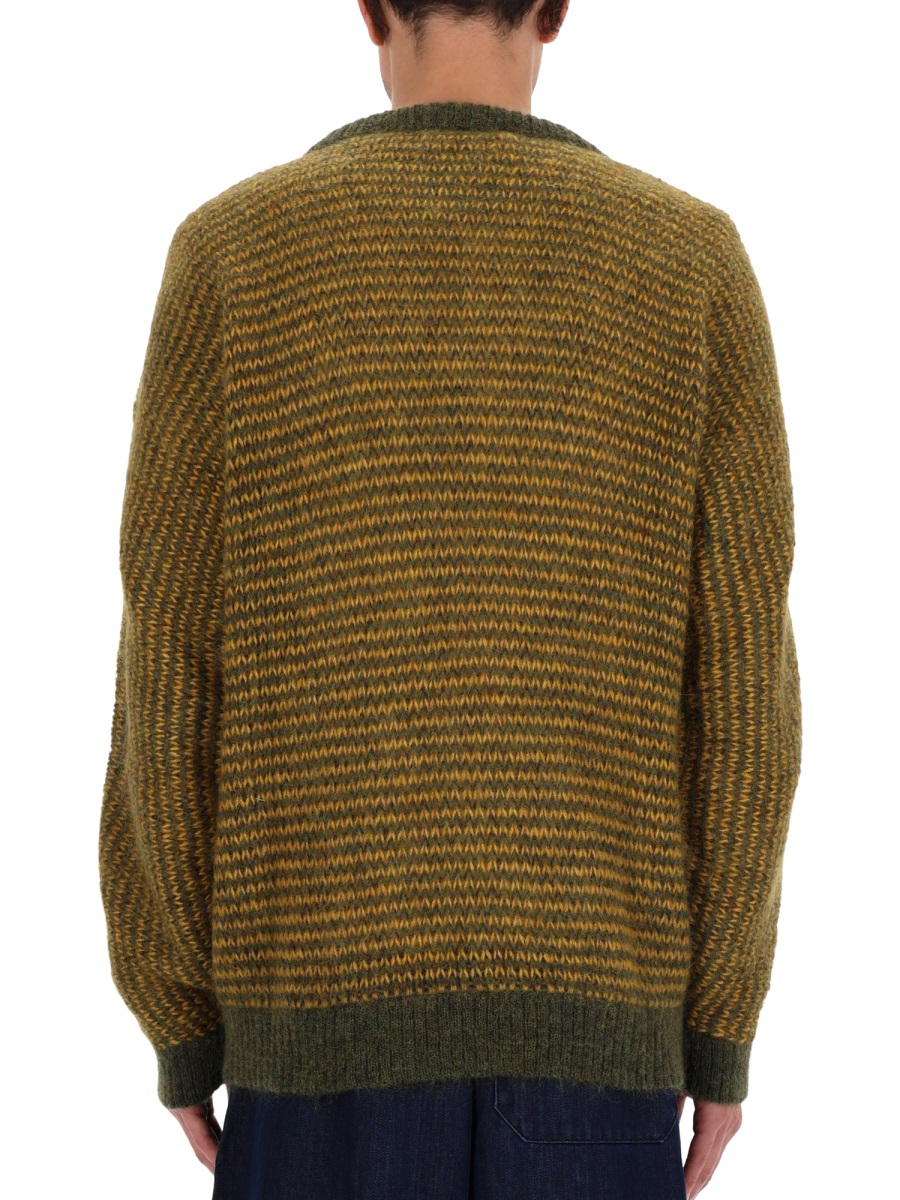 [YMC] Knitwear FW25 P8ZAJ_YELLOW-GREEN