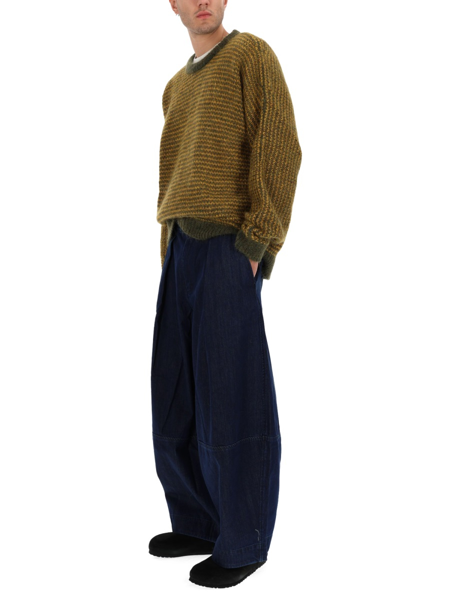[YMC] Knitwear FW25 P8ZAJ_YELLOW-GREEN