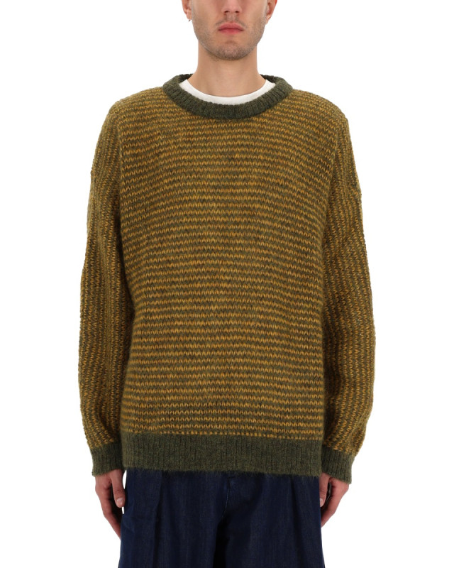 [YMC] Knitwear FW25 P8ZAJ_YELLOW-GREEN