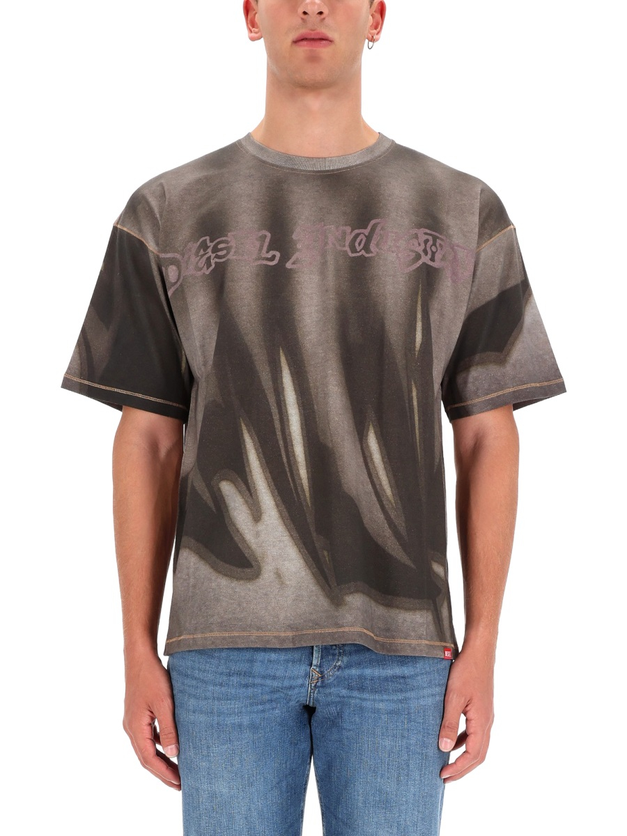 [Diesel] T-shirts Short Sleeve FW25 A21623_0BKBY98BA