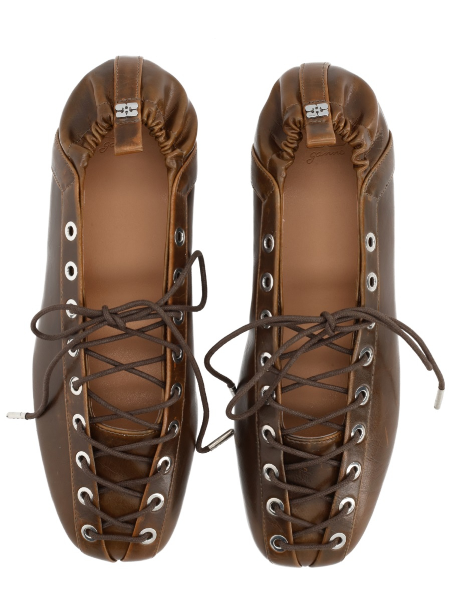 [GANNI] Flat shoes FW25 S3093_826