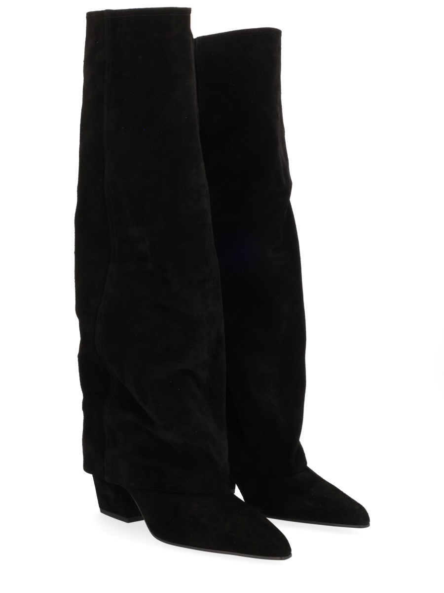 [Paris Texas] Long Boots FW25 PX1803_XV003BLACK