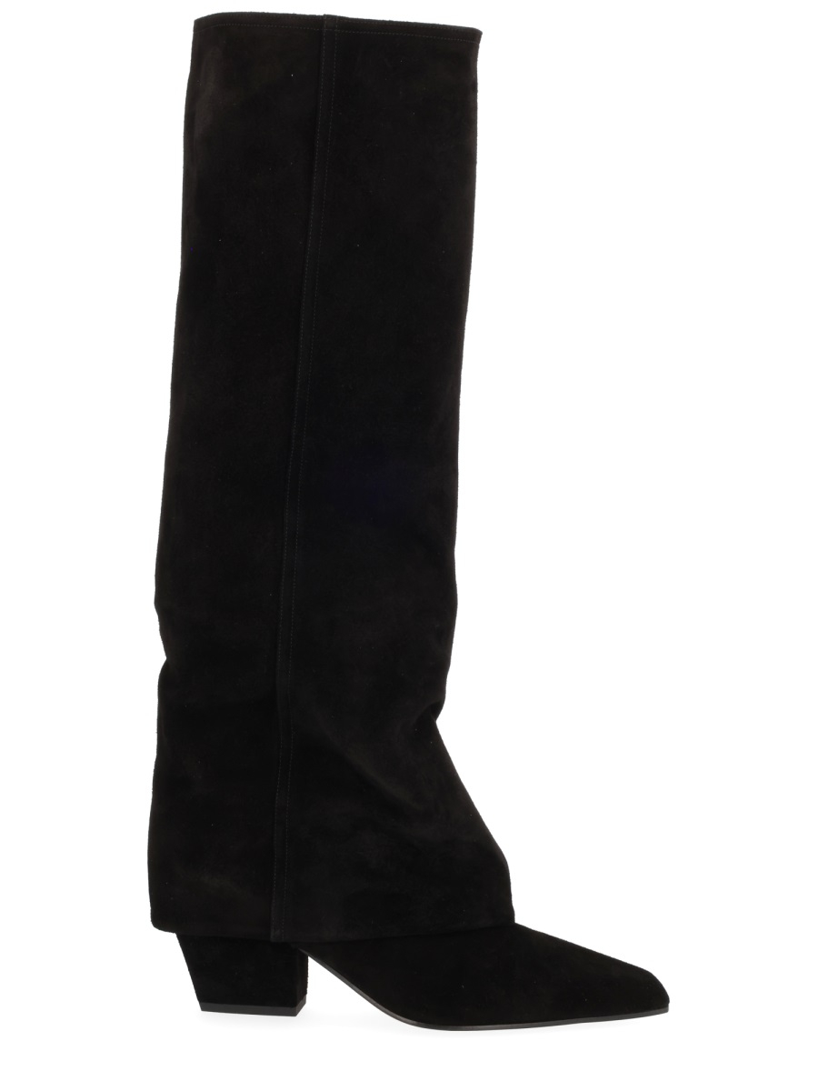 [Paris Texas] Long Boots FW25 PX1803_XV003BLACK