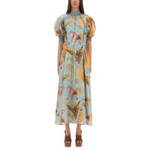 [Zimmermann] Short sleeve dress FW25 4554DSS253_AQPLMFLO