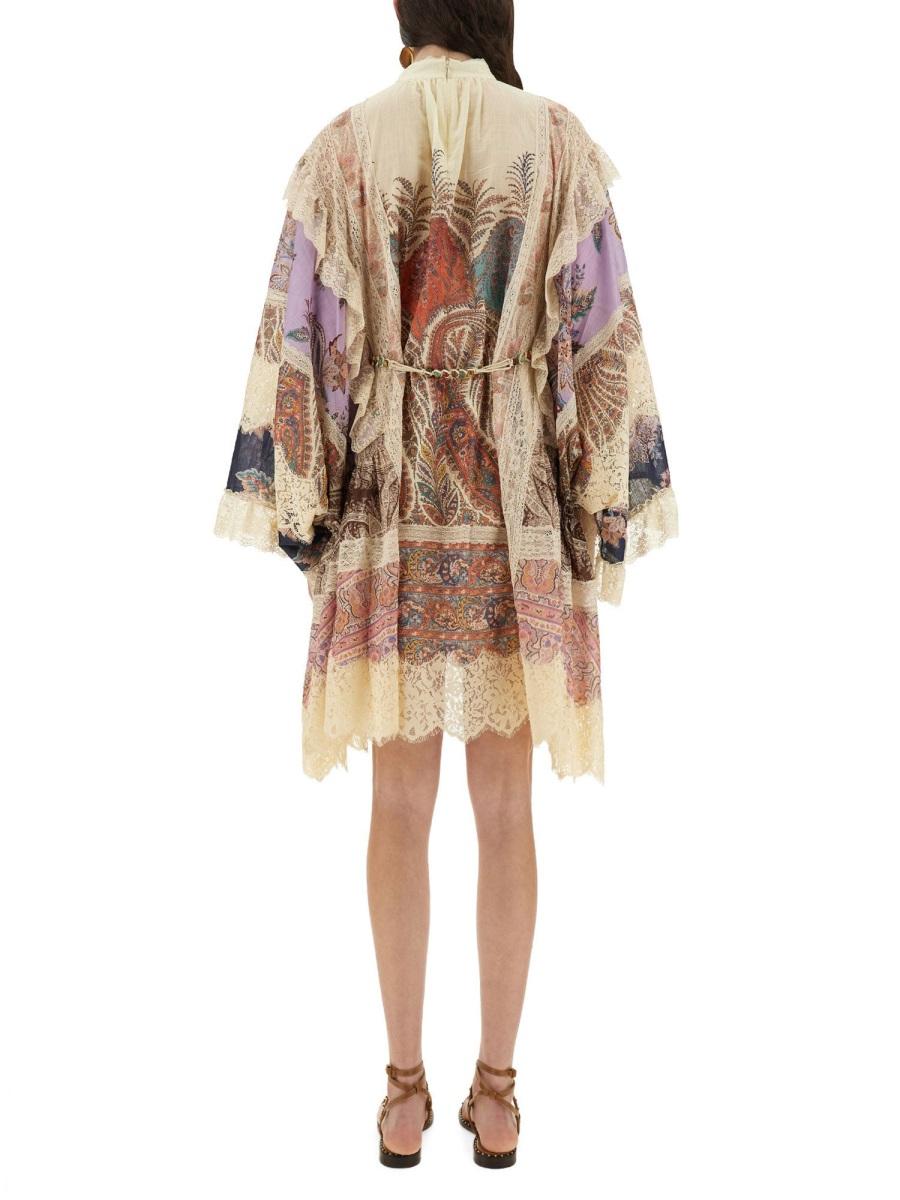 [Zimmermann] Long sleeve dress FW25 3308DSS251_SPLI