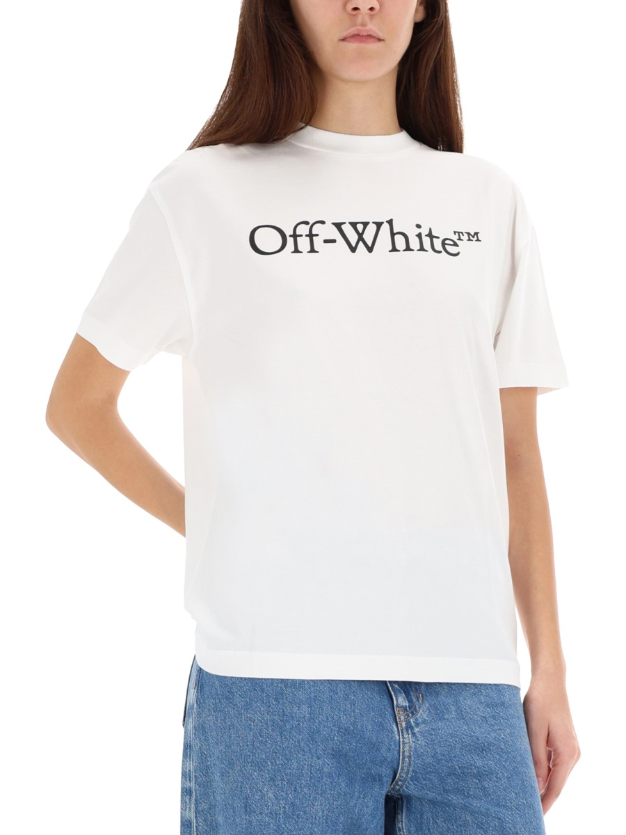 [Off-White] T-shirts Short Sleeve FW25 OWAA089_C99JER0030110