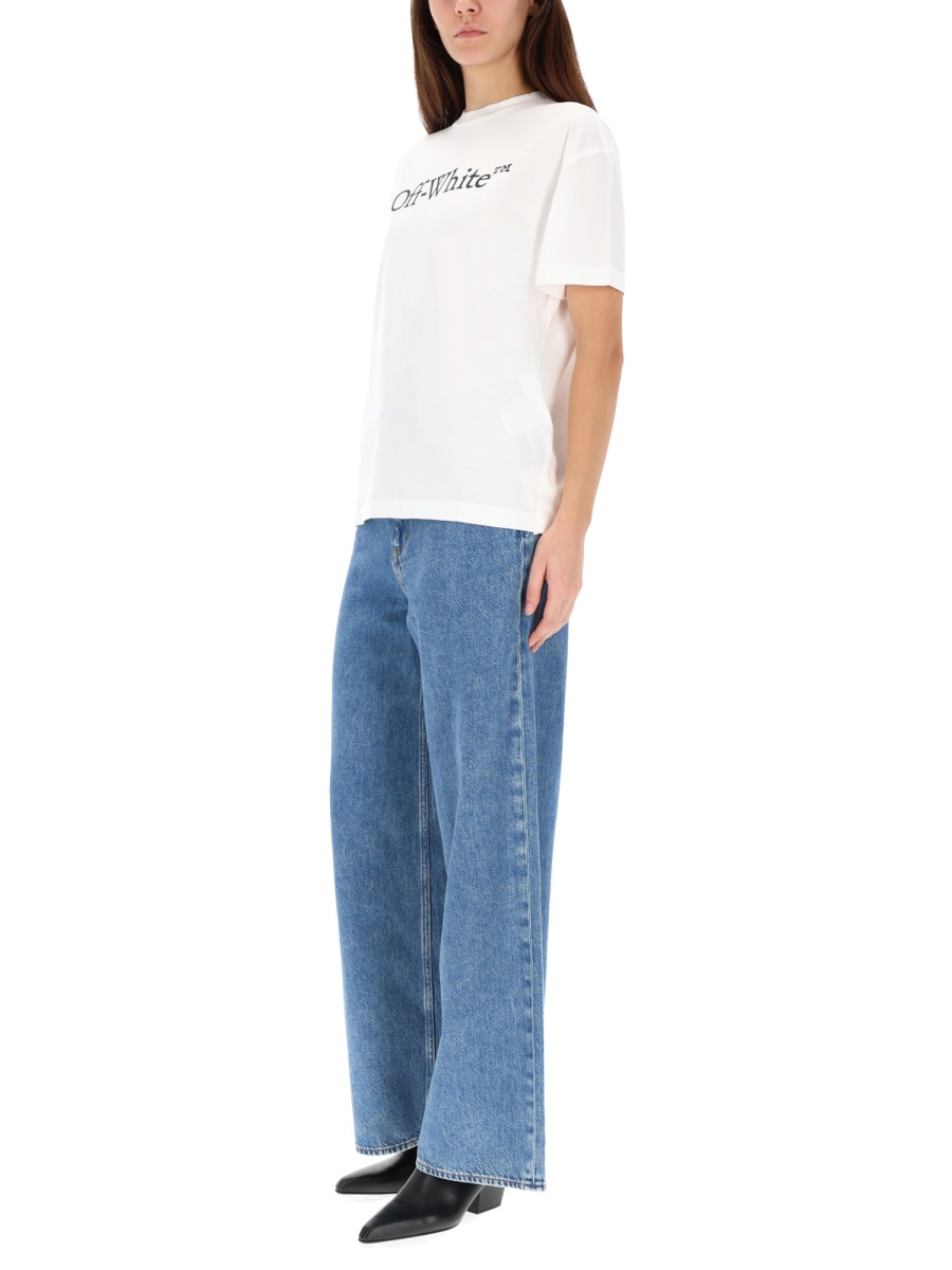 [Off-White] T-shirts Short Sleeve FW25 OWAA089_C99JER0030110