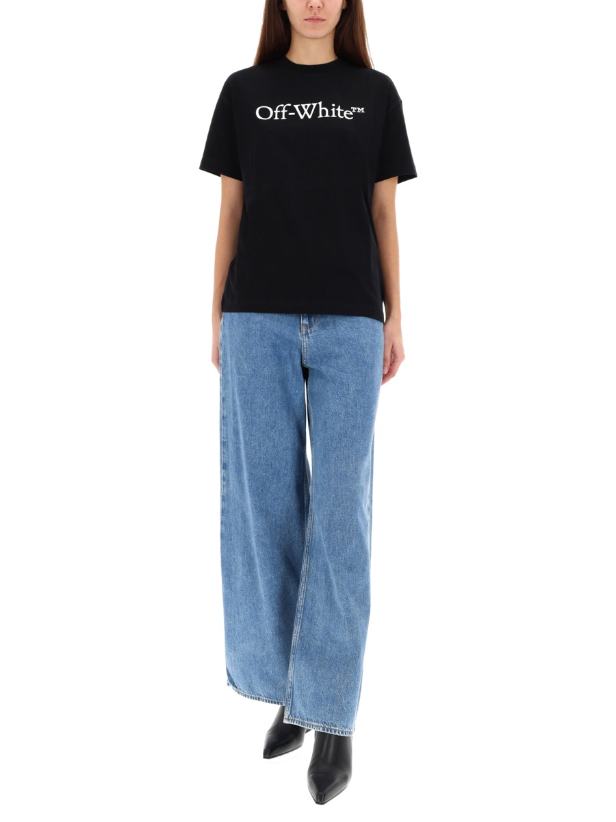 [Off-White] T-shirts Short Sleeve FW25 OWAA089_C99JER0031001