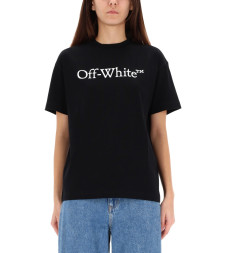 [Off-White] T-shirts Short Sleeve FW25 OWAA089_C99JER0031001