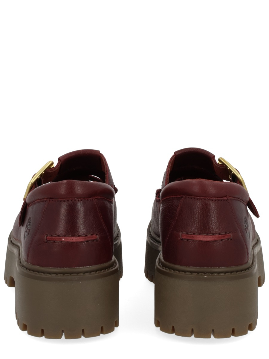 [Timberland] Loafer FW25 TB0A4188EIW1_BURGUNDYFULLGRAIN